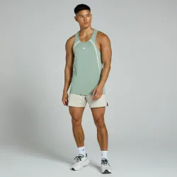 Camiseta de tirantes con panel Teo para hombre de - pálido - XS