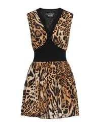 Mini-Kleid Damen Kamel 34 Damen