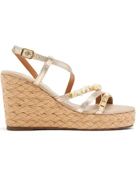 Sandali Con Zeppa Zola Platinum EU 39 - Gioseppo - FashionsVida