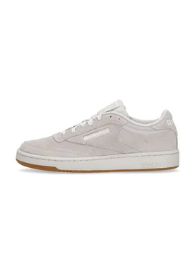 Scarpa Bassa Uomo Club C 85 Pure Grey 2/cloud White - Reebok - FashionsVida