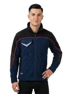 Polaire Rider Navy Blue / Black 2XL - COFRA - FashionsVida