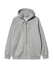 Carhartt Sweatjacke CHASE gris XS