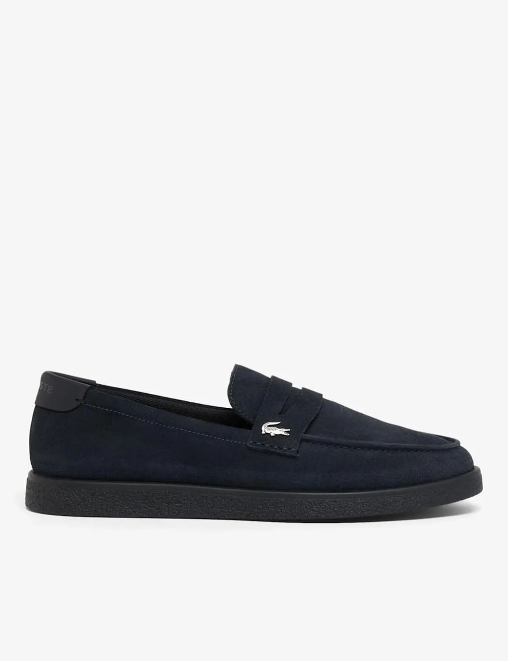 Cochet Suede Loafers Navy male - Lacoste - FashionsVida