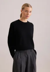 Pullover aus Kaschmir und Wolle Schwarz XL