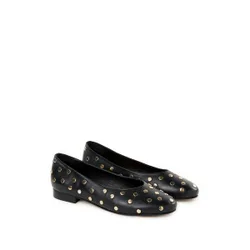 Ballerines Dandy cloutées en cuir