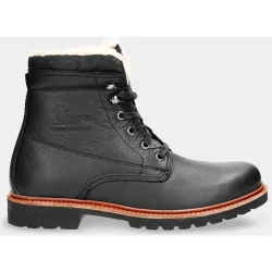 Botas de hombre en piel con forro de algodón