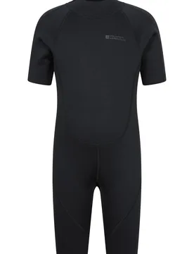 Kids Shorty 2. 5/2mm Wetsuit - Black - Black - Size: 7-8y - Mountain Warehouse - FashionsVida