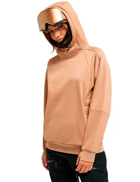 Sweat à Capuche Liberty Cafe Au Lait XL - Roxy - FashionsVida