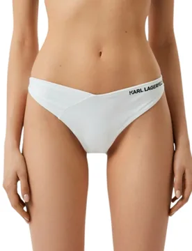 Costume da bagno V-SHAPE BIKINI BOTTOMS - Karl lagerfeld - FashionsVida