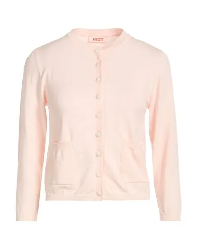 Strickjacke Damen Hellrosa ONESIZE Damen - Kontatto - FashionsVida