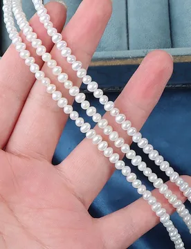 AAA 3-4mm Potato-shaped High-quality Bright Natural Freshwater Pearls Beads for Jewelry Making DIY Necklace Bracelet Accessories - Aliexpress - FashionsVida