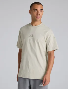 Manchester United x ALL SZN T-Shirt Beige L - Adidas - FashionsVida