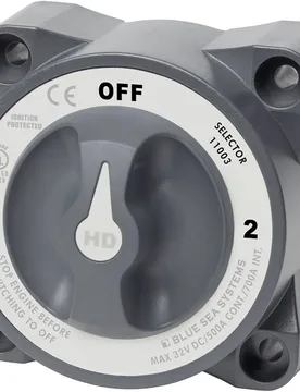 Hd 0-1-2 Battery Switch Grey One Size unisex - Blue Sea Systems - FashionsVida