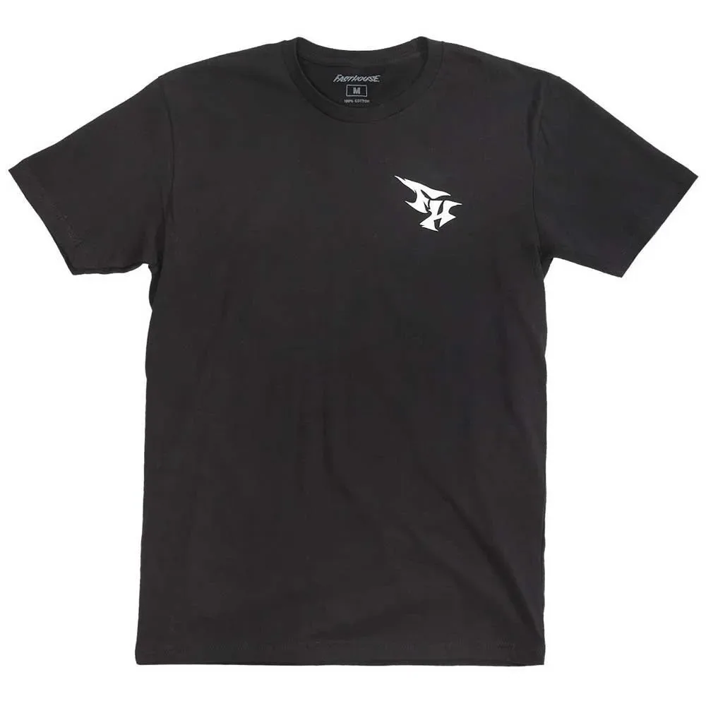 Maglietta A Maniche Corte Beredude Black - Fasthouse - FashionsVida