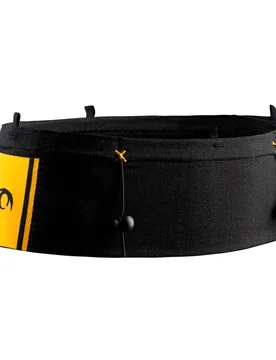 Loop Two Running Belt Black / Amber Yellow 4 unisex - Lurbel - FashionsVida
