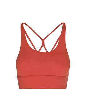 Sujetador deportivo para mujer New Studio de sujeción media coral M - Mandala - FashionsVida