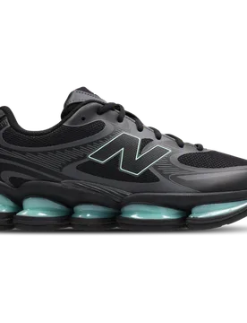 ABZORB 2000 Herren Sneaker - Schwarz - Größe 44 - Leder Black 44 - New Balance - FashionsVida