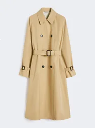 MAX MARA trench donna beige