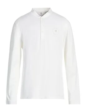 T-shirts Herren Elfenbein S Herren - Brunello cucinelli - FashionsVida