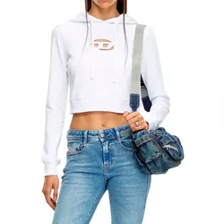 Felpa Con Cappuccio F-slimmy White M