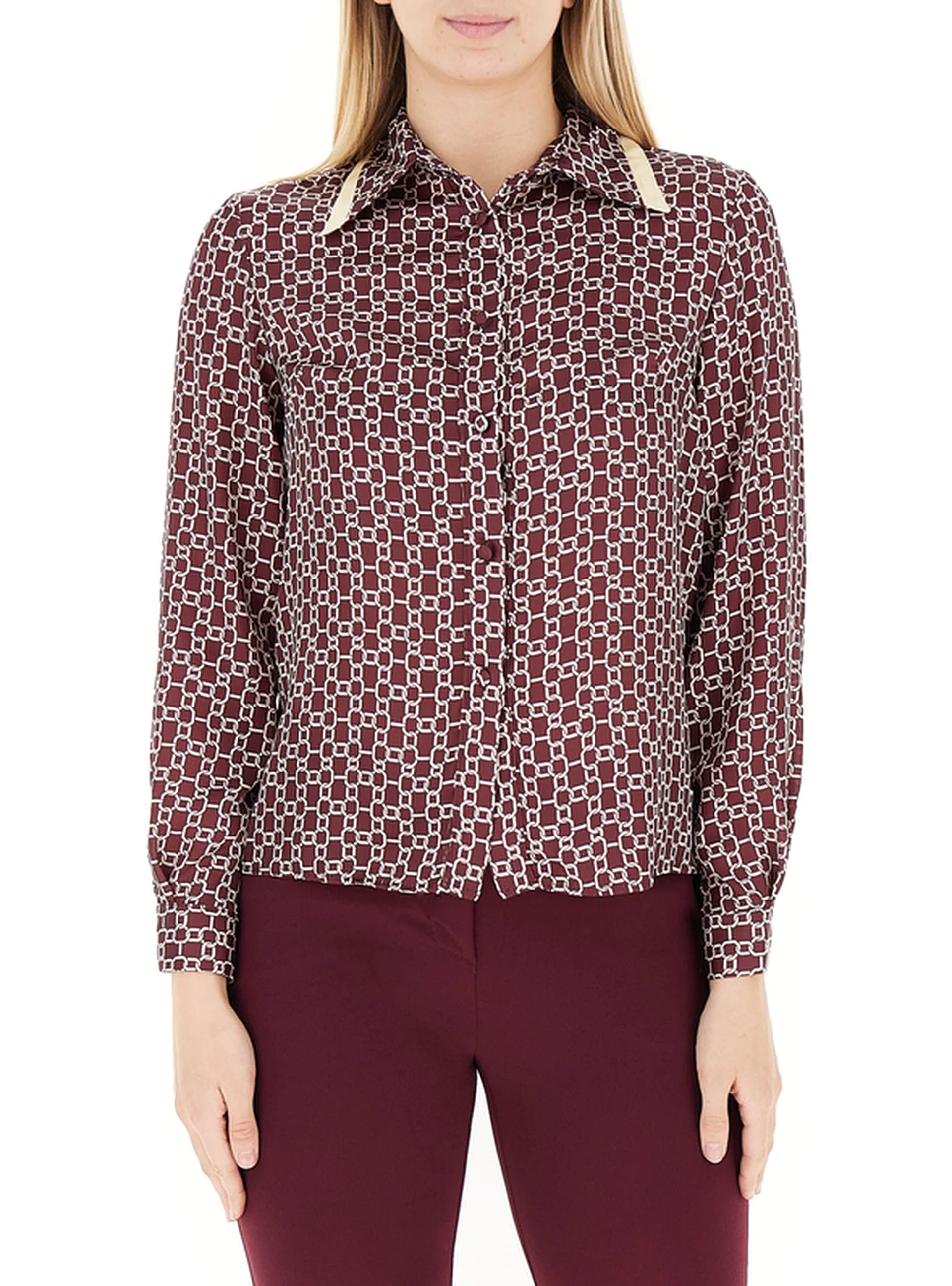 Camicia maniche lunghe BORDEAUX L - Rinascimento - FashionsVida