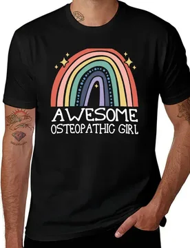 Osteopathic Medicine Doctor Girl Vintage Rainbow T-Shirt Big Size Short Sleeve Tee for Men T-Shirt - Aliexpress - FashionsVida