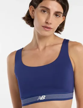 Soutien-gorge De Sport Ac Blue L - New Balance - FashionsVida