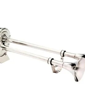 Trumpet Horn Dual Chrome 53 cm unisex - Seachoice - FashionsVida
