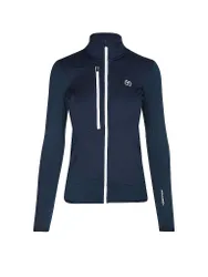 Forro polar Grid para mujer azul oscuro S