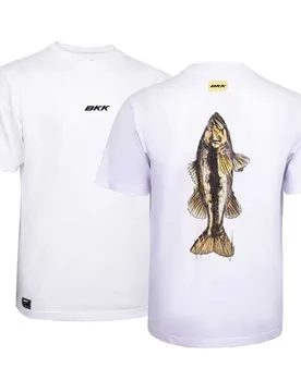Bass Short Sleeve T-shirt White L Men - Bkk - FashionsVida