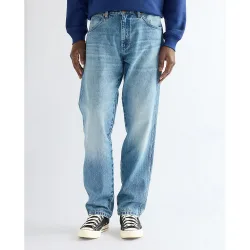 Vaquero de hombre frontier de corte relaxed straight en gris