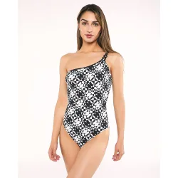 Bañador de mujer edna asimetrico especia