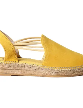 Espadrillas Con Zeppa Nuria Yellow EU 36 - Toni Pons - FashionsVida
