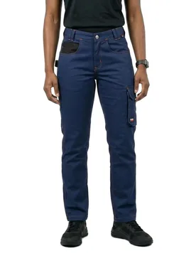Pantalon Walklander Navy Blue / Black 34 - COFRA - FashionsVida
