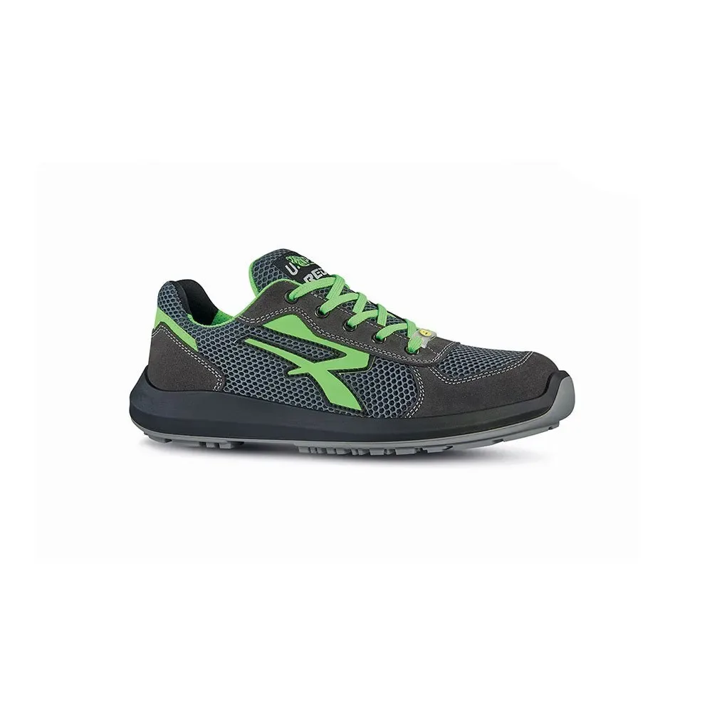 Chaussures De Sécurité Gemini Black / Green EU 46 - U-Power - FashionsVida