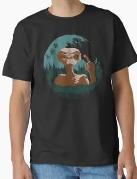 E.T. The Extra Terrestrial (1028) Movie Vintage Sic-Fi gift t shirt Retro Cartoon Alien Graphic clothes All size Tops S-6XL - Aliexpress - FashionsVida