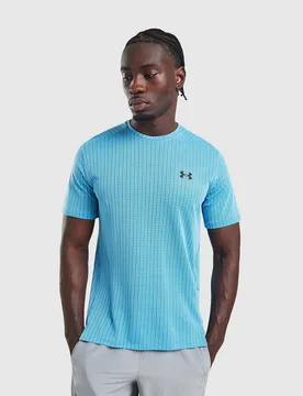 Tech Vent Jacquard T-Shirt - Herren, Blau - male - Size: L - Under armour - FashionsVida