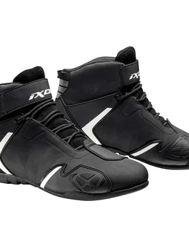 Scarpe Moto Tecniche Sportive GAMBLER WP Nero Bianco taglia 44 - Ixon - FashionsVida