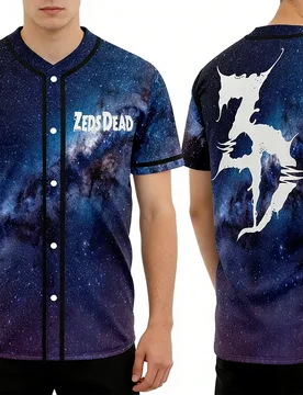 Zeds Dead Norman Jersey Baseball Jacket Shirts V-Neck Short Sleeve Button-Down Tee Women Men Streetwear Tops - Aliexpress - FashionsVida