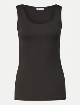 Basic Top Anni Schwarz 42 - Street One - FashionsVida