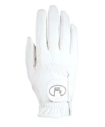 Reithandschuhe LISBOA RoeckGrip white/white 8,0