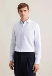 X-Slim Business Hemd Struktur Blau 41