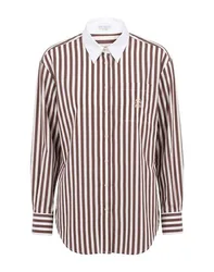 Camisa Mujer Marrón XS Mujer