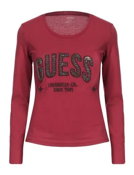 T-shirts Damen Ziegelrot M Damen - Guess - FashionsVida