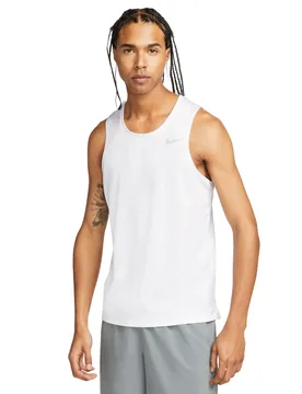 Tanktop Dri-FIT Miler - Blanc - male - Size: L - Nike - FashionsVida