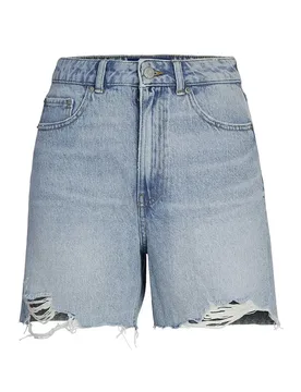 Short Aura Breaks Light Blue Denim M - Jjxx - FashionsVida