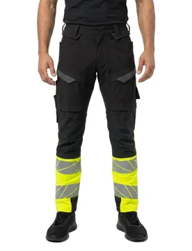 Pantalon De Travail Accelerate Safe 19179 Black / Hi-Vis Yellow 52 - MASCOT - FashionsVida