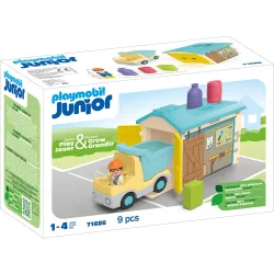 JUNIOR: camión con garaje