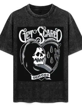 Best selling art scared - logo T-Shirt Summer Casual Loose T-Shirt - Aliexpress - FashionsVida