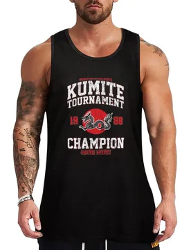Kumite Tournament 1988 Champion Tank Top men gym clothing clothing men Bodybuilding clothing man new in tops & t-shirt - Aliexpress - FashionsVida